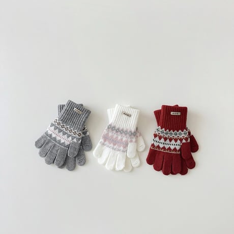 dudie/131. fair isle glove FREE