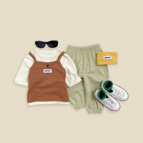 oottbebe/47. plan ) jelly mix gojangi pants XS(0-1Y)-XL(4-5Y)