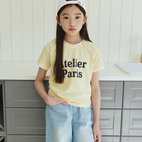sm2/10. atlie two color T-shirt 9-17