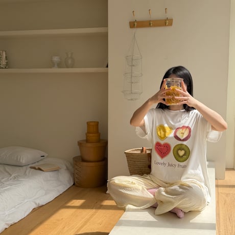ninibello/131. adult ) jucy sweet half t T-shirt FREE