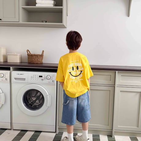 fromi/55. smile T-shirt S-XL
