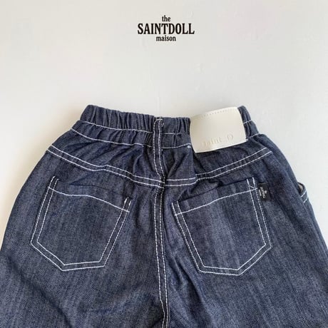 saintdoll/100. non fade rollup pants JS-JL