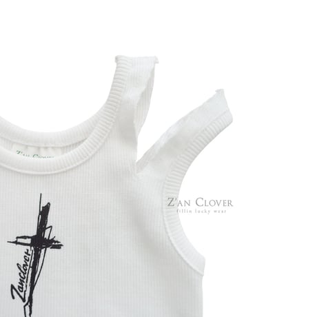 zanclover/72. unbal open tank top 13-19