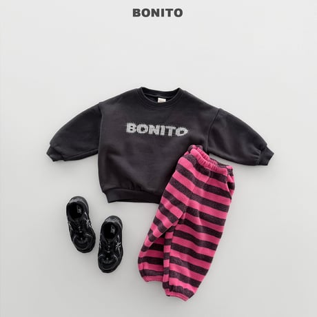bonito/70. bold fleece jogger pants 12M-XL