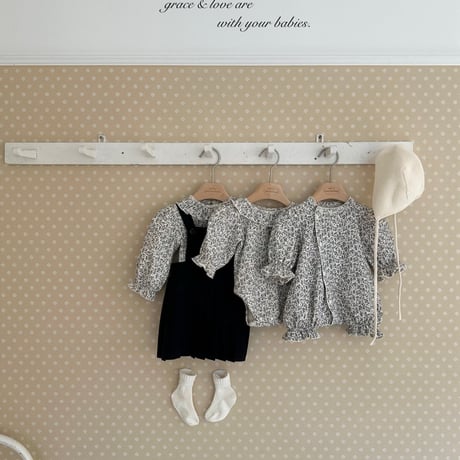 monbebe/28. emma pleated overalls & suit skirt S(1-2Y)-XL(7-8Y)