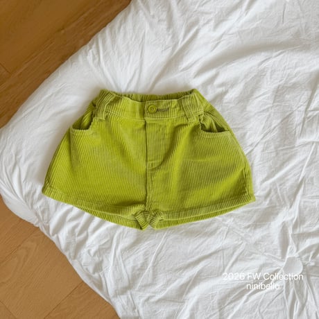 ninibello/56. Peekaboo Corduroy Shorts XS-XL