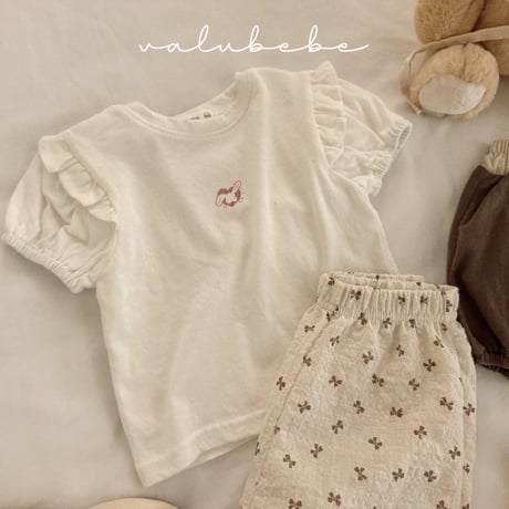valubebe/62. echo wing puff T-shirt 6M-S