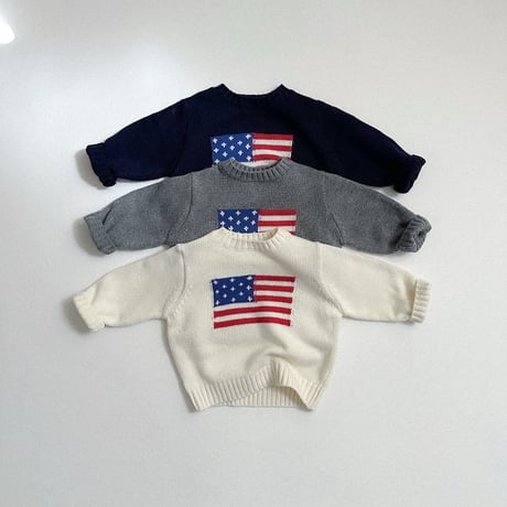 minirobe/13.  American Knit Sweater  S-XL