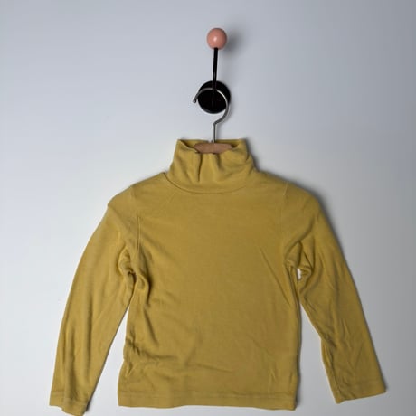 andbutter/73. Slit Neck Turtleneck Tee JS-JM