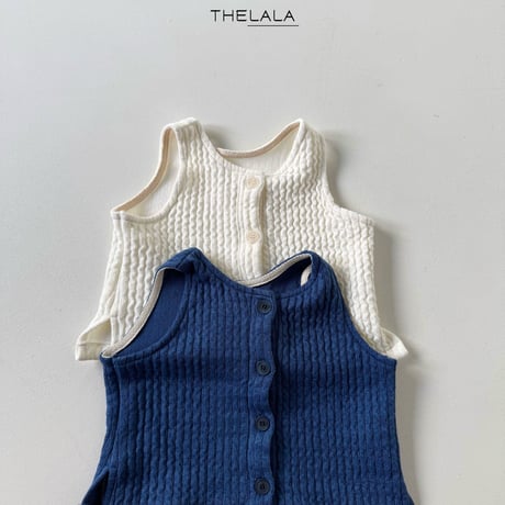 thelala/9. weav vest XS-XL