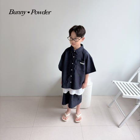 bunnypowder/213. half t NB denim 2XL-4XL