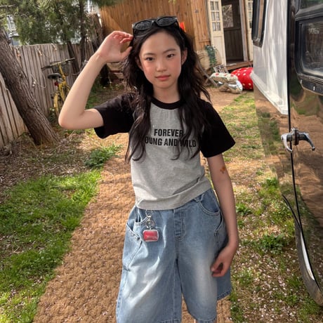 matilda/92. forever two color raglan T-shirt 15-19