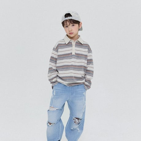forkchips/32. dandy shirts collar T-shirt JS-JXL