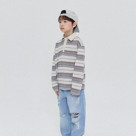 forkchips/31. dandy shirts collar T-shirt M-XL