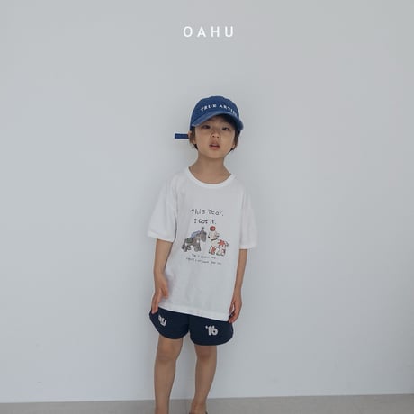 oahu/38. pony digital T-shirt JS-JXL