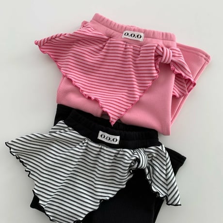 ooo/11. poto fril pants boots cut XS-XL