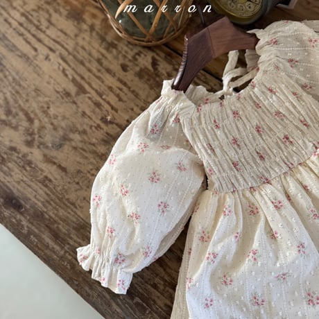 marron/21. spring one-piece XS-L