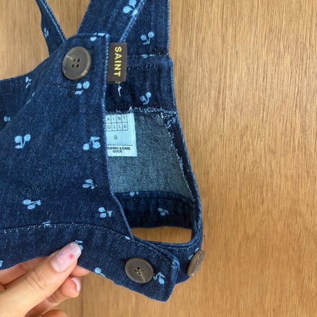 saintdoll/105. cherry overalls S-XL