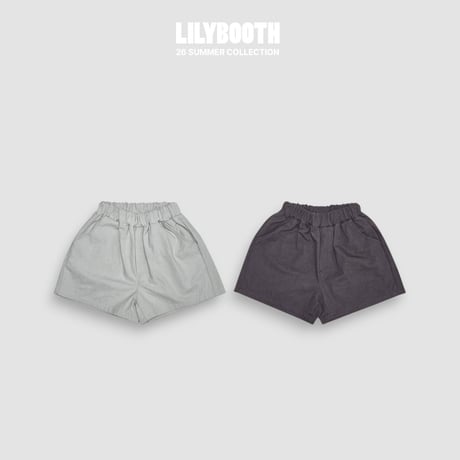 lilybooth/31. woody half pants S-XL