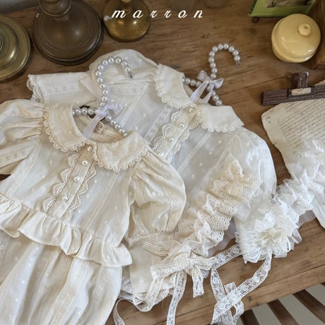 marron/49. frost suit 6M-18M