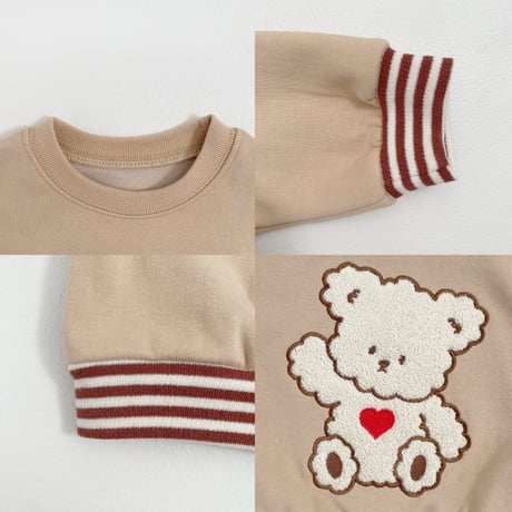 oottbebe/43. mongle man-to-man XS(1-2Y)-XL(6-7Y)