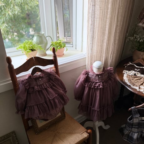 marron/22. nook dress XS-L