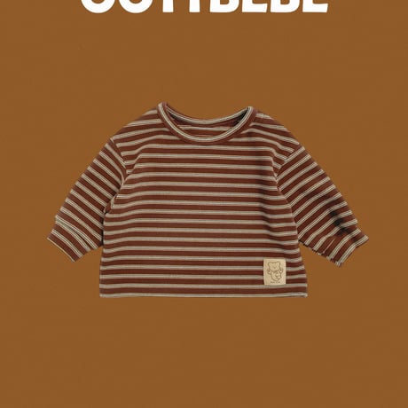 oottbebe/6. modern bori T-shirt XS(0-1Y)-XL(4-5Y)