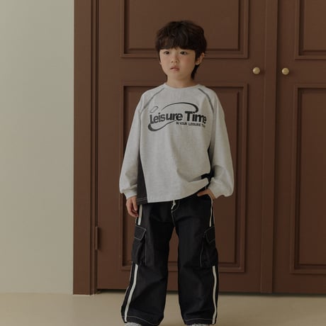 heydo/22. time two color T-shirt JS-JL