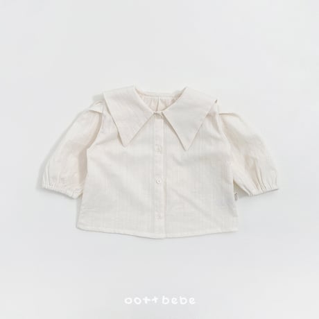 oottbebe/65. Airy collar blouse XS(1-2Y)-XL(6-7Y)