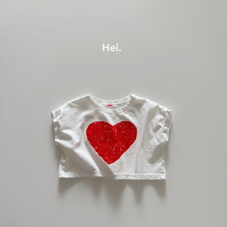 hei/14. heart T-shirt XS-XL