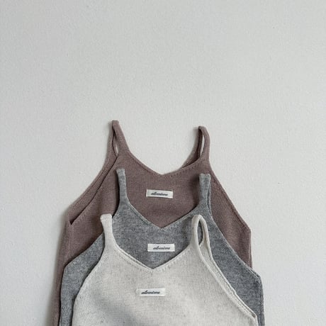 atomeme/19. Linen Knit Sleeveless S-XL