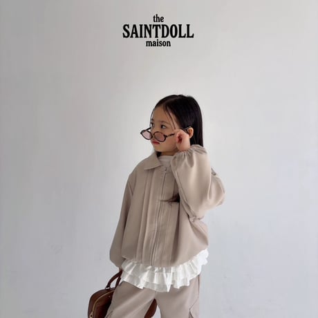 saintdoll/128. pin tuck blouson ADULT