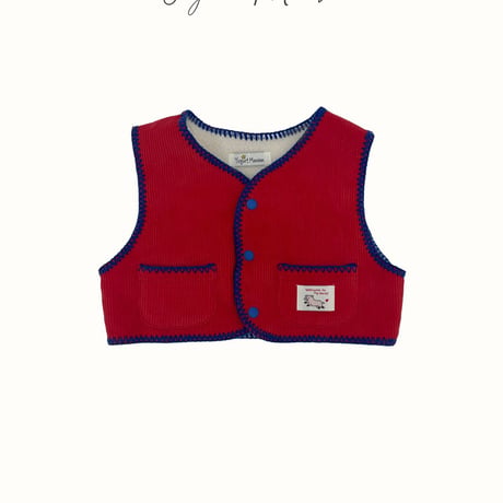 yogurtmansion/65. both sides vest XS-XL