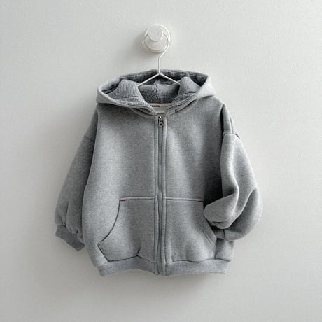 minirobe/24. Barrel hood zip-up S-XL