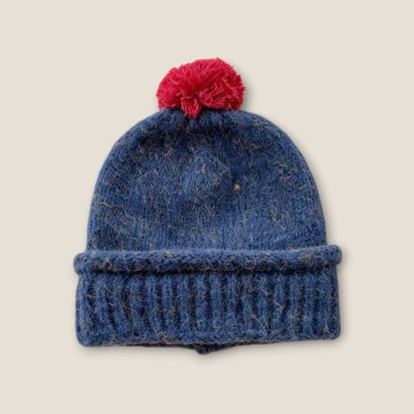 dudie/100. pompom knit hat FREE(48-52CM)