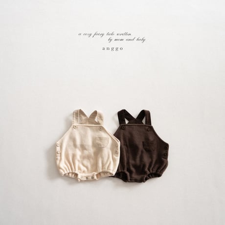 anggo/27. (bebe) shake fer overalls 6M-12M
