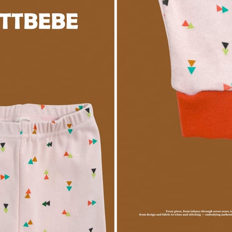 oottbebe/15. Triangle rectangle inner wear XS(0-1Y)-XL(4-5Y)