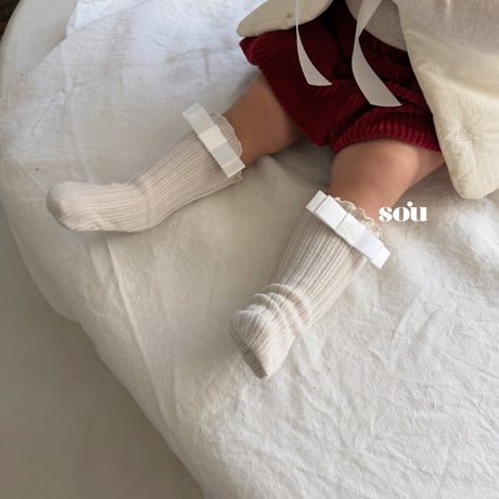 sou/24. golgi ribbon knee socks FREE