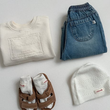 minirobe/26. Lace Sweatshirt  S-XL