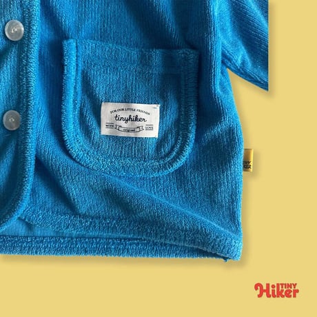 tinyhiker/43. terry hood cardigan XS-XL