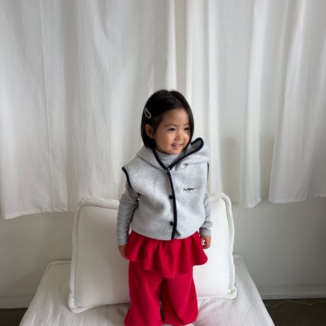 pepper/21. hood vest pollar XS-XL