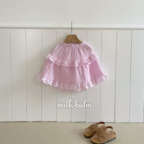 milkbalm/23. pure punching skirt XS-XL