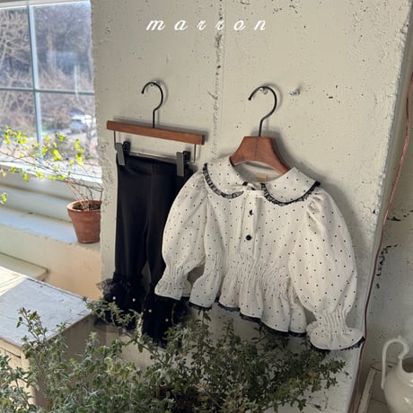 marron/59. lace kangkang leggings XS-L