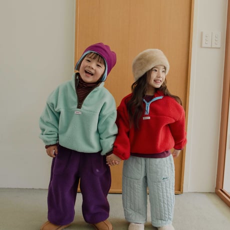 fromi/56. Popcorn Half-Zip Fleece JS-JM