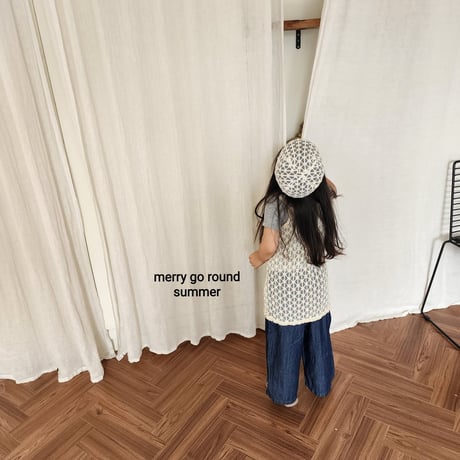 merrygoround/42. lace beanie XS-2XL