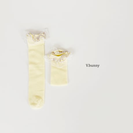 vbunny/95. flo socks set FREE(30CM)