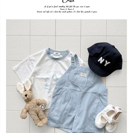 onu/18. bunny bear half t T-shirt XS-XL
