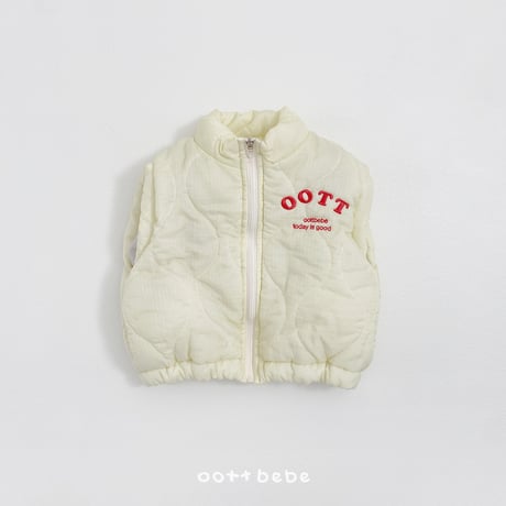 oottbebe/58. day quilting vest XS(1-2Y)-XL(6-7Y)