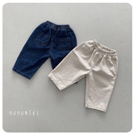 nunubiel/43. denim pants XS-XL