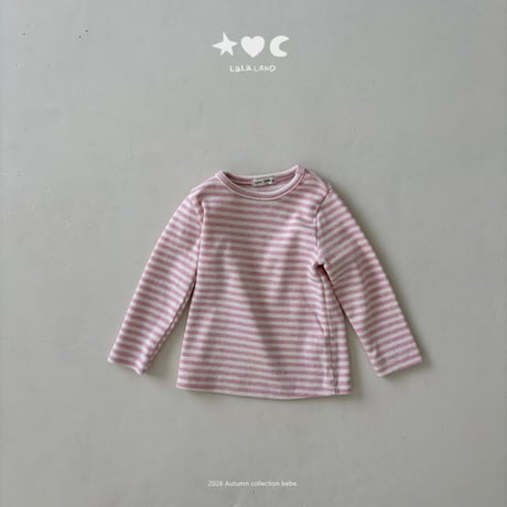 lalaland/65. b stripe zonduk T-shirt 6M-18M